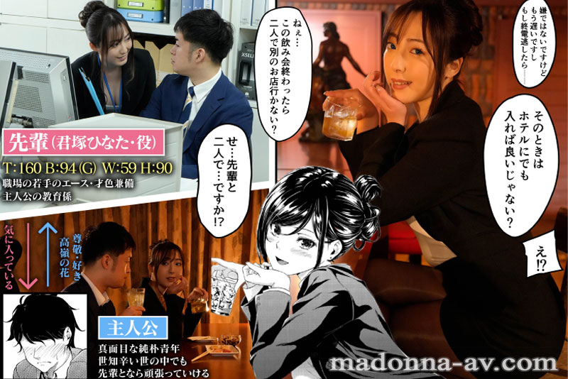 累計3万DL越え!!某SNSで話題沸騰した「理想の女上司」がMadonnaで実写化!! 原作・IV VA SHIN　職場の先輩 SNSでは公開しきれなかった卑猥なSEXシーンを再現!!さらに実写オリジナル社内FUCKも特別収録!! - Image 2