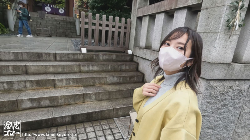 編み物と神社巡りが趣味の大吉奥さん 隠岐玲32歳 ドキドキするような婚外恋愛と忘れられないSEXをしたくてAVに出演します。 初撮り人妻ノンフィクション - Image 3