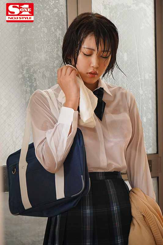 嵐の夜に大嫌いな担任教師とまさかの校内2人きり帰宅難民… 濡れ透け女子生徒は担任オヤジのキモいセクハラ愛撫に感じてしまいそのまま朝までハメられイカされまくった - Image 3