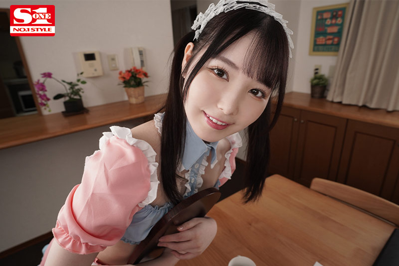 可愛い、優しい、エロい。いつでもどこでも即尺してくれるご奉仕ランジェリーメイドVR - Image 9