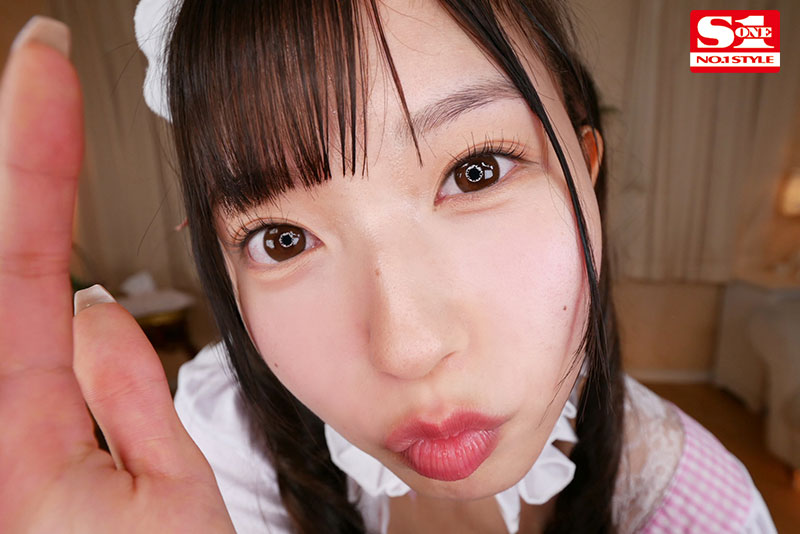 可愛い、優しい、エロい。至近距離でじ～っくり見つめながら嬉しそうにご奉仕【顔面特化】即尺ランジェリーメイド - Image 9