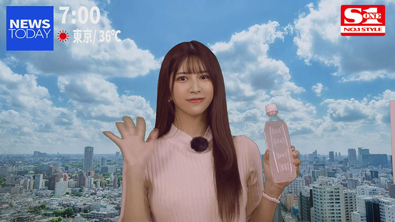 上には決して逆らえないお天気お姉さん、過激セクハラに耐え続けた結果…とうとうチ●ポを欲しがり始める。 - Image 2