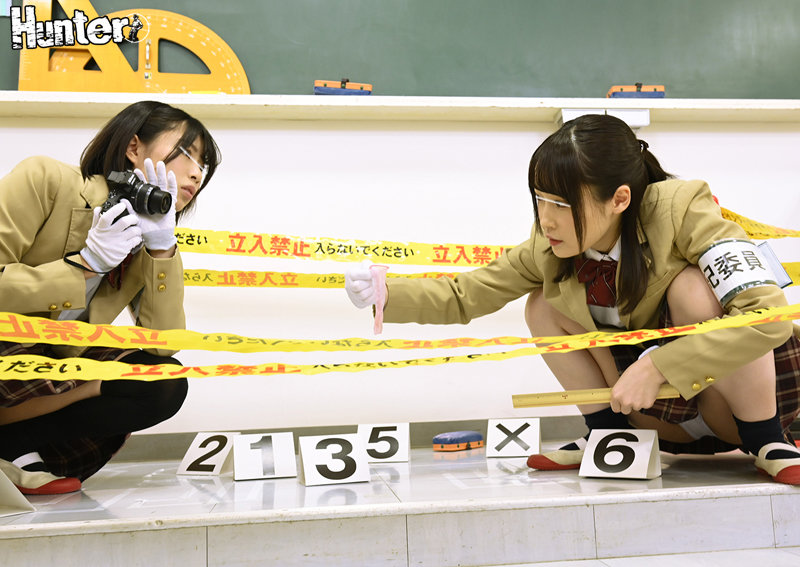 「ねぇ～どこでどんな風にヤッたの？私たちの体で再現してみて！」風紀を乱す淫らな行為の数々が耳に入ると取り締まるべく出動するヤリマン風紀委員会 - Image 3