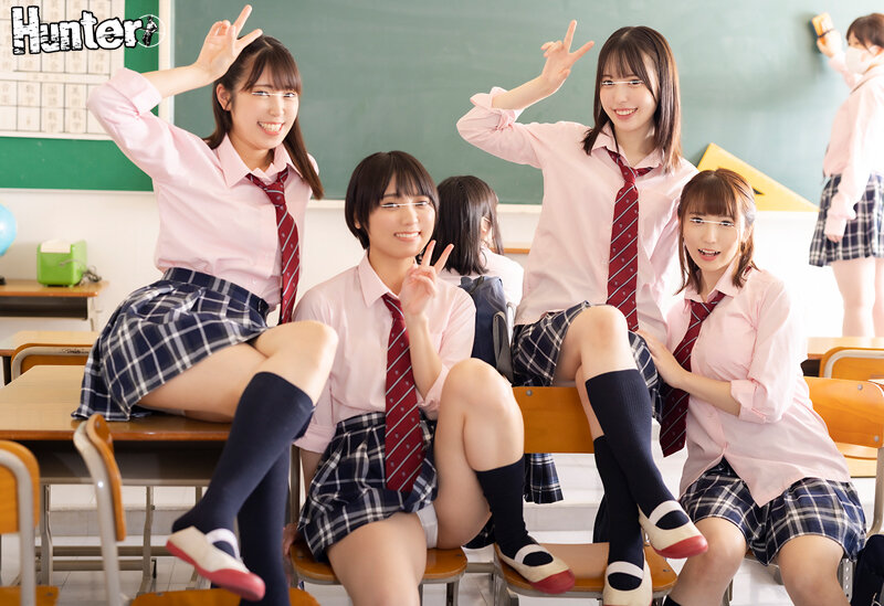 レズ乱交も当たり前！去年まで女子校だった学校に入学したら女子だらけで男はボク1人！ヤリマン四天王にチ○ポの先が渇く暇がないほどヤラれまくり！ - Image 2