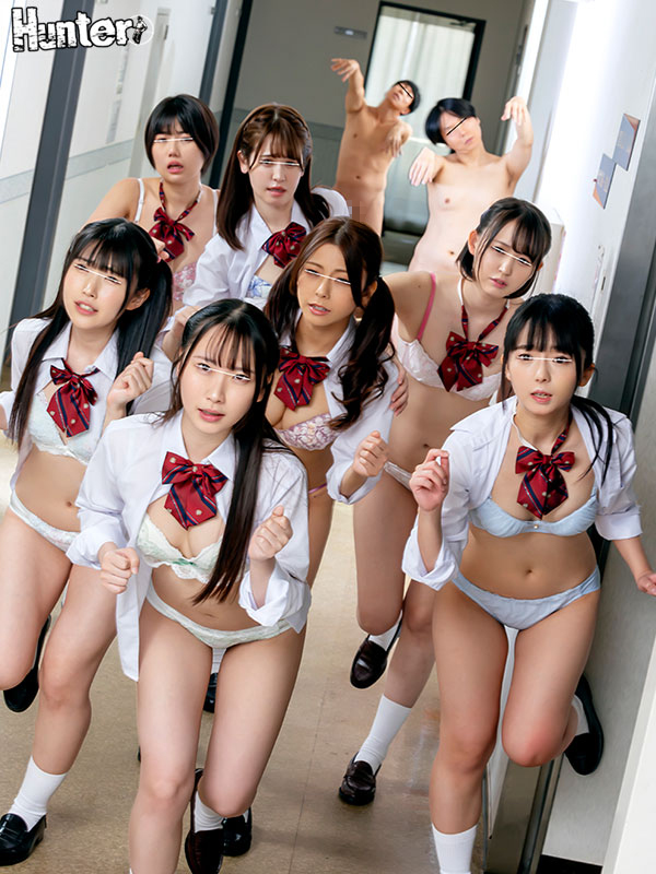 修学旅行先のホテルで生意気な同級生女子たちを追い掛け回して何度も何度も連続中出し！お酒で爆酔いした童貞が何度中出ししても復活する絶倫ゾンビ化 - Image 2