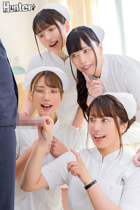 「ホントに包茎？」「剥かせてよ！」人生初の包茎チ○ポに興味津々！看護師のストレス解消法は入院中のボクの包皮を剥いたり戻したり舐めたり挿れたり - Image 2