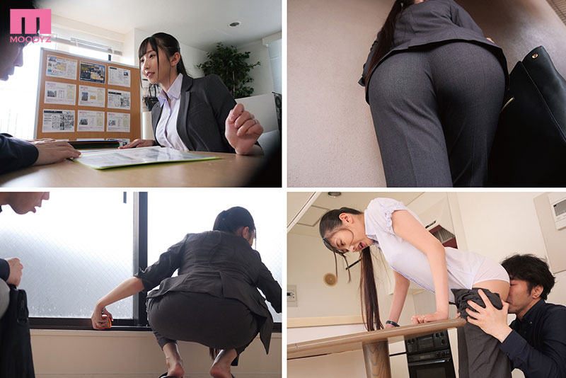 ピタパン不動産OLはデカチン内見客に突然子宮をブチ抜かれビックンアクメ48発！ - Image 2