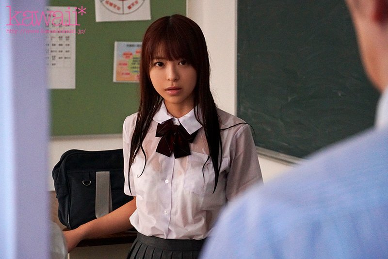 ゲリラ豪雨で学校から帰れなくなった女子生徒と変態教師が2人きりに…ストーカーおやじに何度も犯され中出しレ〇プされた夜 - Image 4