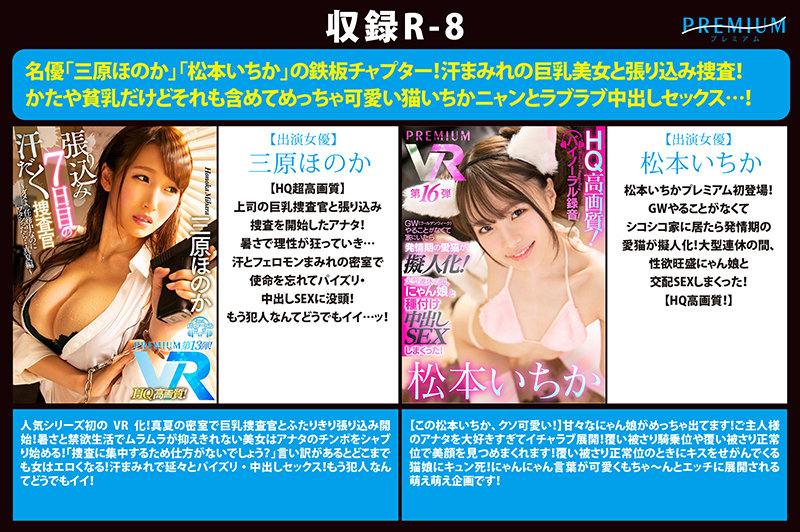 【全部HQ超高画質】プレミアムから感謝を込めて初VR総決算BESTを贈ります！長尺500分ぜんぶSEX！ 専属・ハーレム・あるあるシチュエーション・非日常企画まで「結構いいじゃん！」が詰まった凝縮25作品！ - Image 9